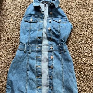 jean dress